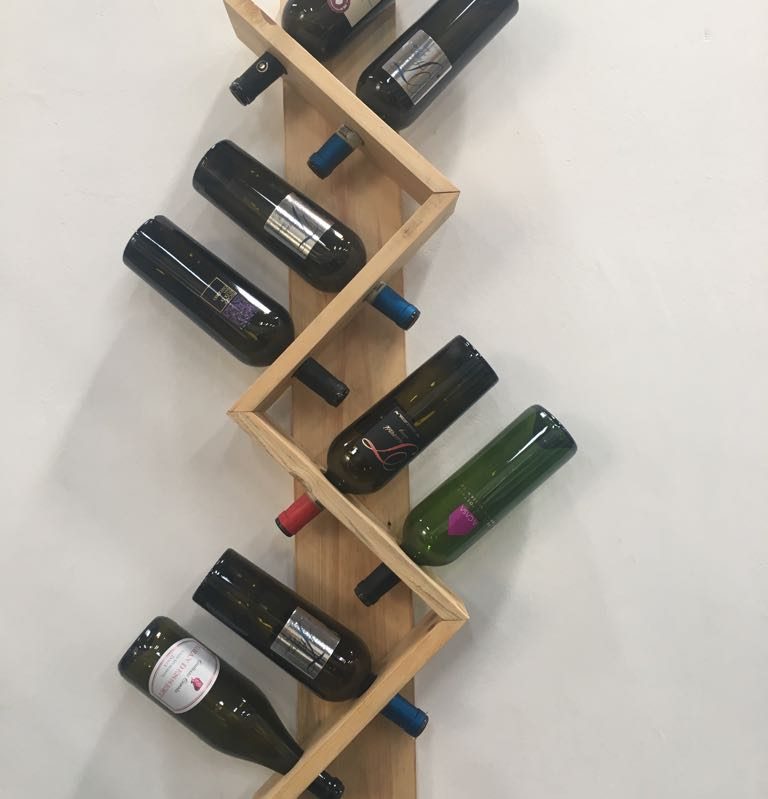 Appendibottiglie Artigianale da parete – Bottleappes